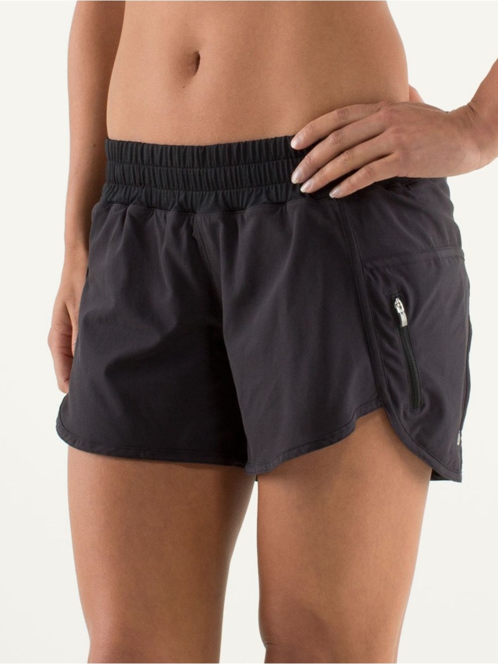 Lululemon Track Attack Shorts Black Size 10